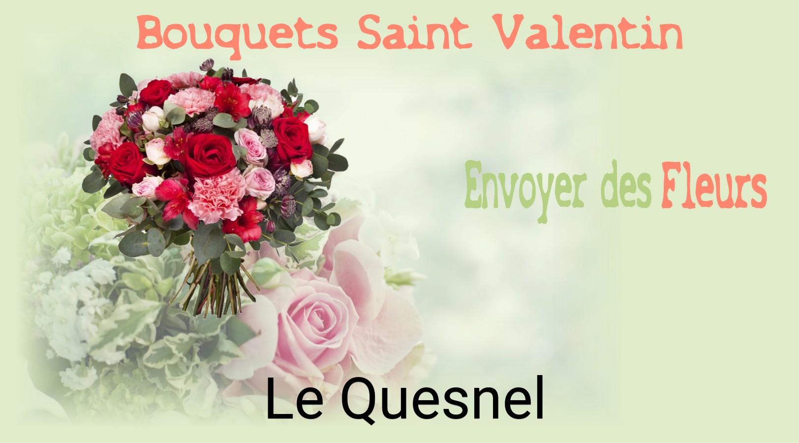 Roses de Saint-Valentin livrées à Le Quesnel